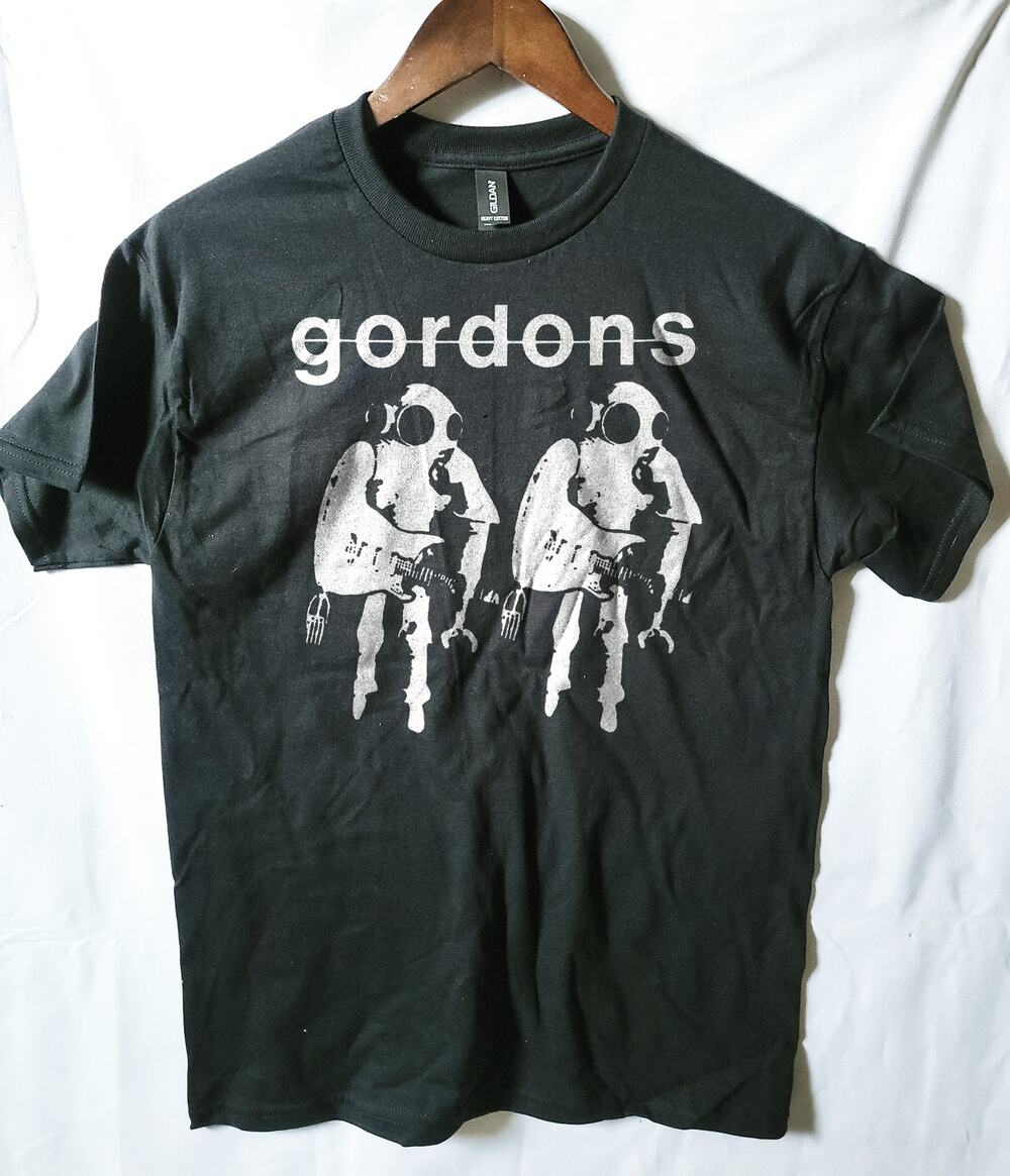 the Gordons band t shirt  Size Medium Black